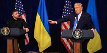 Tensions flare between Russia and Ukraine after Trump’s peace talks
