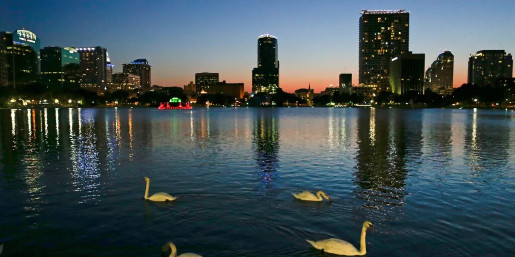 Orlando’s iconic swans are dead. Authorities suspect bird flu