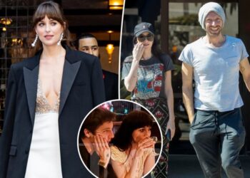 Dakota Johnson sparks romance rumors with much younger singer after Chris Martin split
