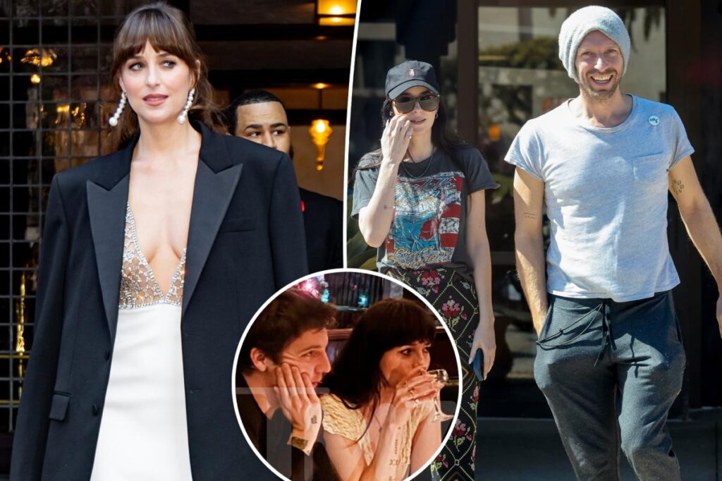 Dakota Johnson sparks romance rumors with much younger singer after Chris Martin split