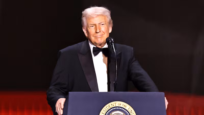 WASHINGTON - DECEMBER 23: President Donald J. Trump hosts THE 48TH ANNUAL KENNEDY CENTER HONORS, which will broadcast Tuesday, Dec. 23 (8:00-10:30 PM, ET/PT). (Photo by Mary Kouw/CBS via Getty Images)