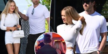 Glen Powell and Michelle Randolph are ‘moving very fast’: ‘It’s so lovey’