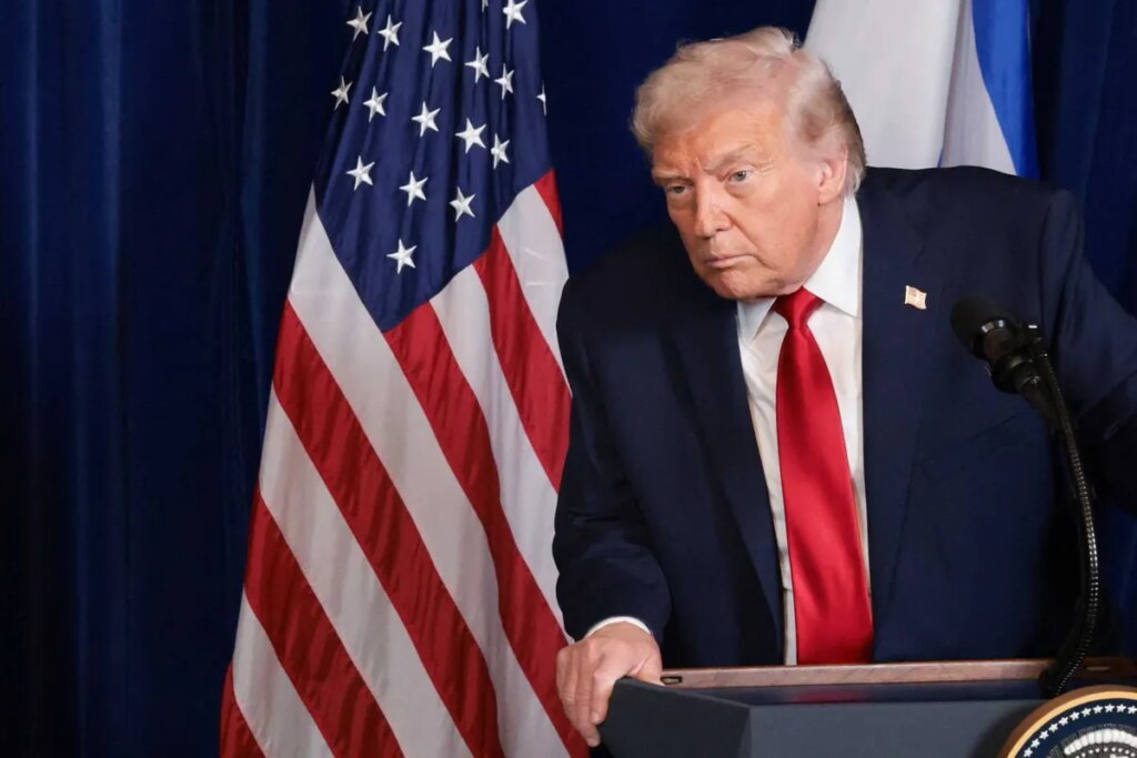 Trump forced to retreat in bid to wrest control of blue state’s National Guard