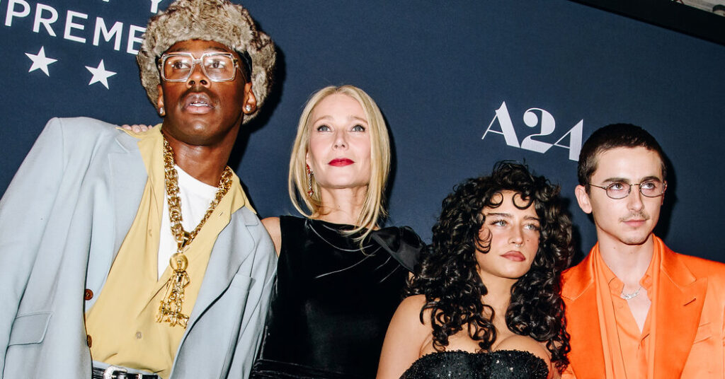 Timothée Chalamet, Gwyneth Paltrow and Zohran Mamdani Toast ‘Marty Supreme’