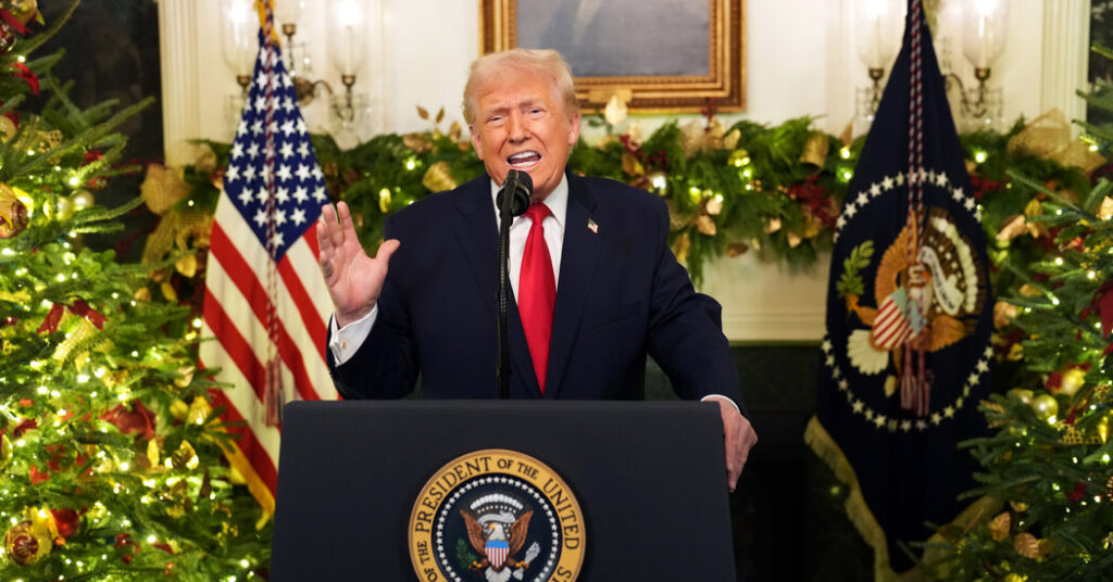 Fact-Checking Trump’s Prime-Time Address on the Economy