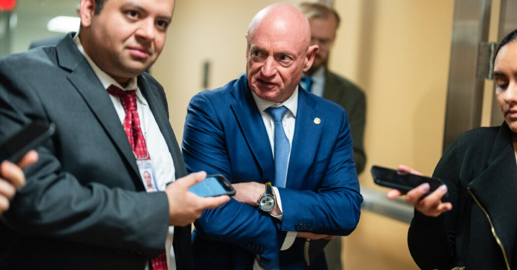 Defense Dept. Opens Formal Inquiry Into Senator Mark Kelly