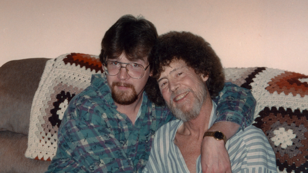 Bob Ross (right)