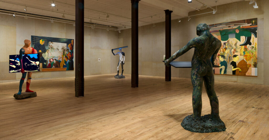 Art on the Wall That Echoes Protests From the Streets