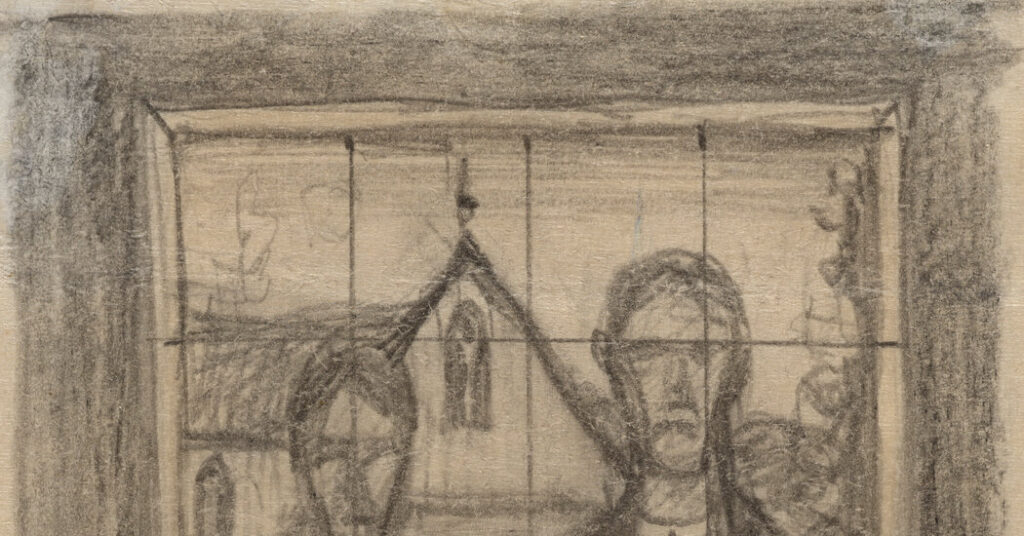 The Sketch That Reveals the History of ‘American Gothic’
