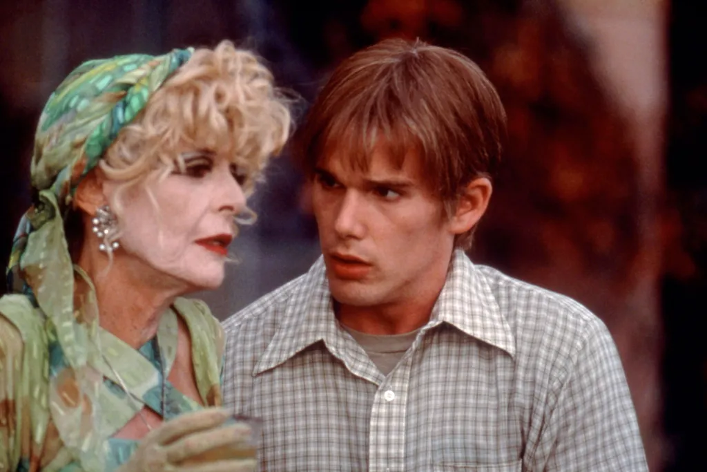 Anne Bancroft and Ethan Hawke in 