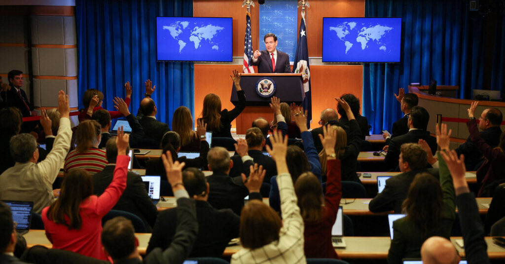 Rubio Meets (and Meets, and Meets … ) the Press