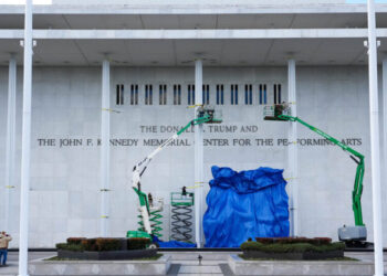 A Memorial to Kennedy? It’s Trump’s Now, Too.