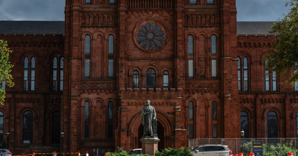 White House Chides Smithsonian for Delayed Turnover of Records on Programming