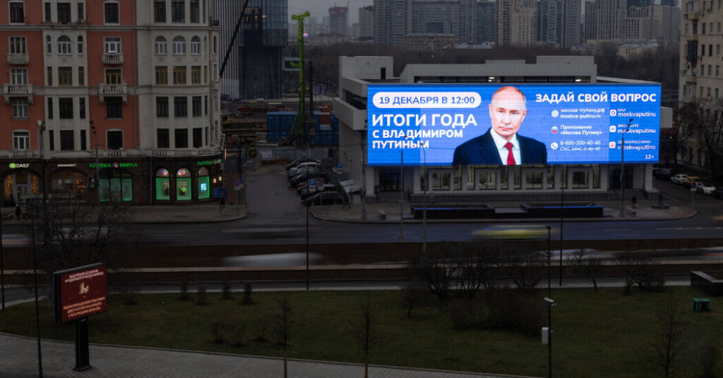 Putin to Project Unyielding Stance on Ukraine at News Marathon