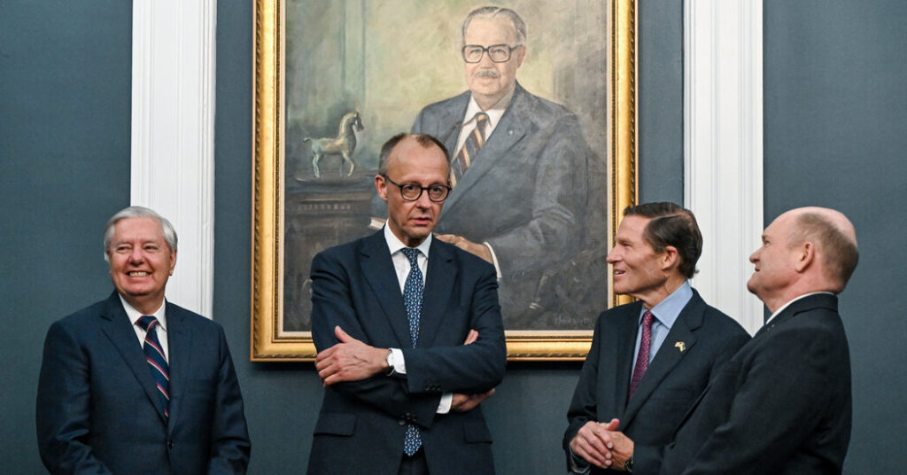 The German Chancellor Betting on America