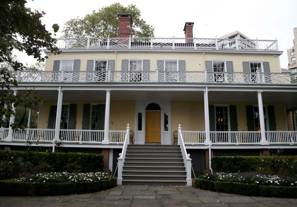Gracie Mansion, the mayor's residence.
