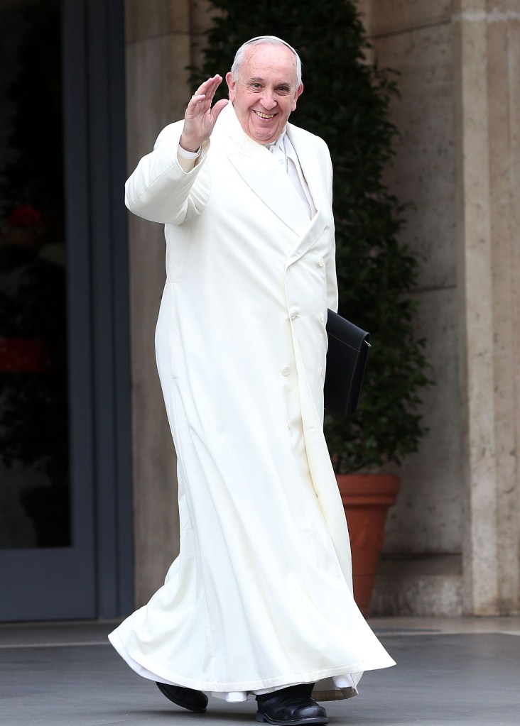 Pope Francis in February 2015