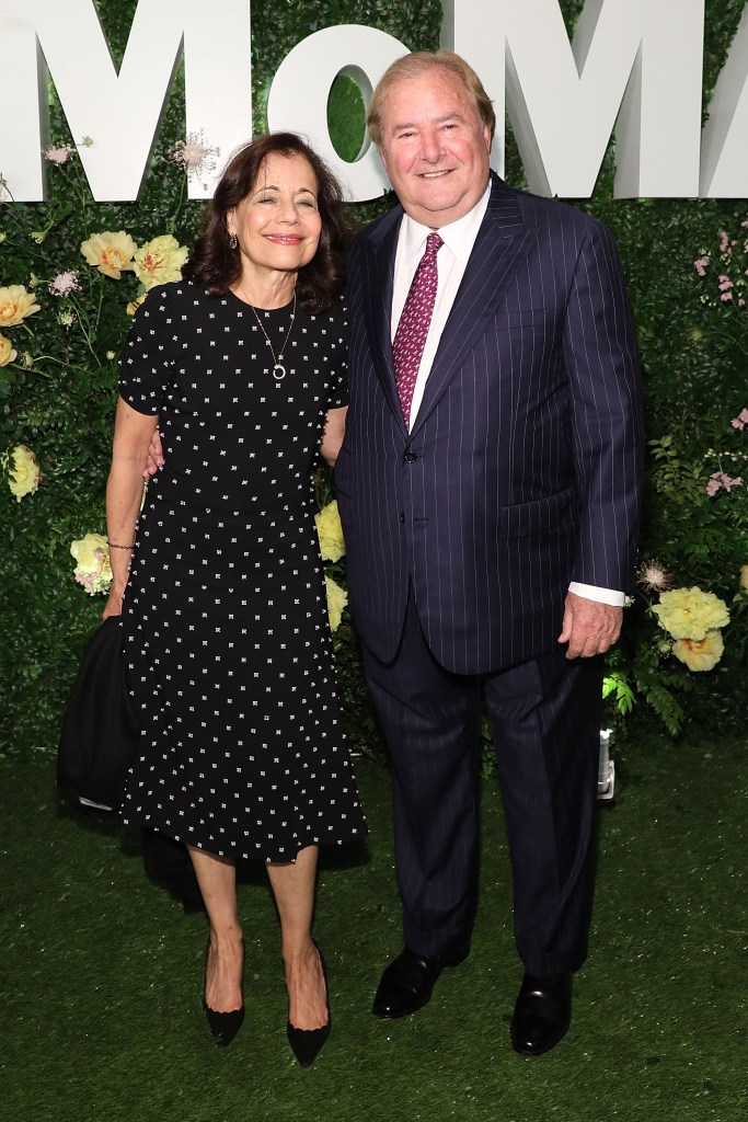 Karen Winnick and Gary Winnick at the 2018 MoMA Party in the Garden.
