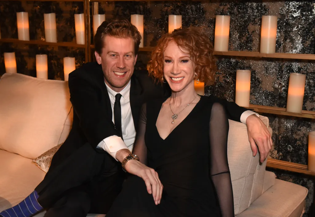 Randy Bick and Kathy Griffin at HBO's Official 2019 Emmy After Party.