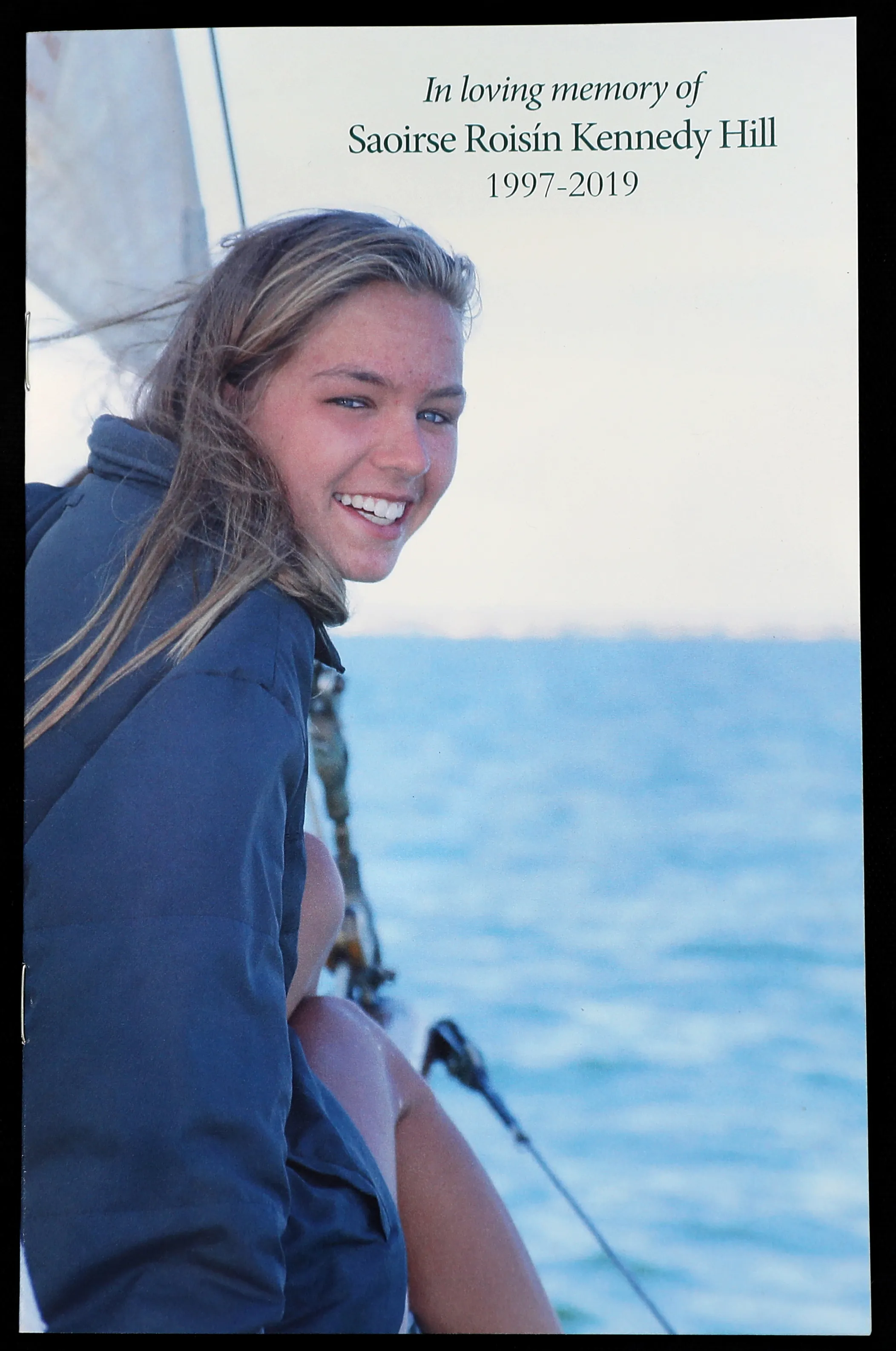 Saoirse Roisin Kennedy Hill poses for a photo