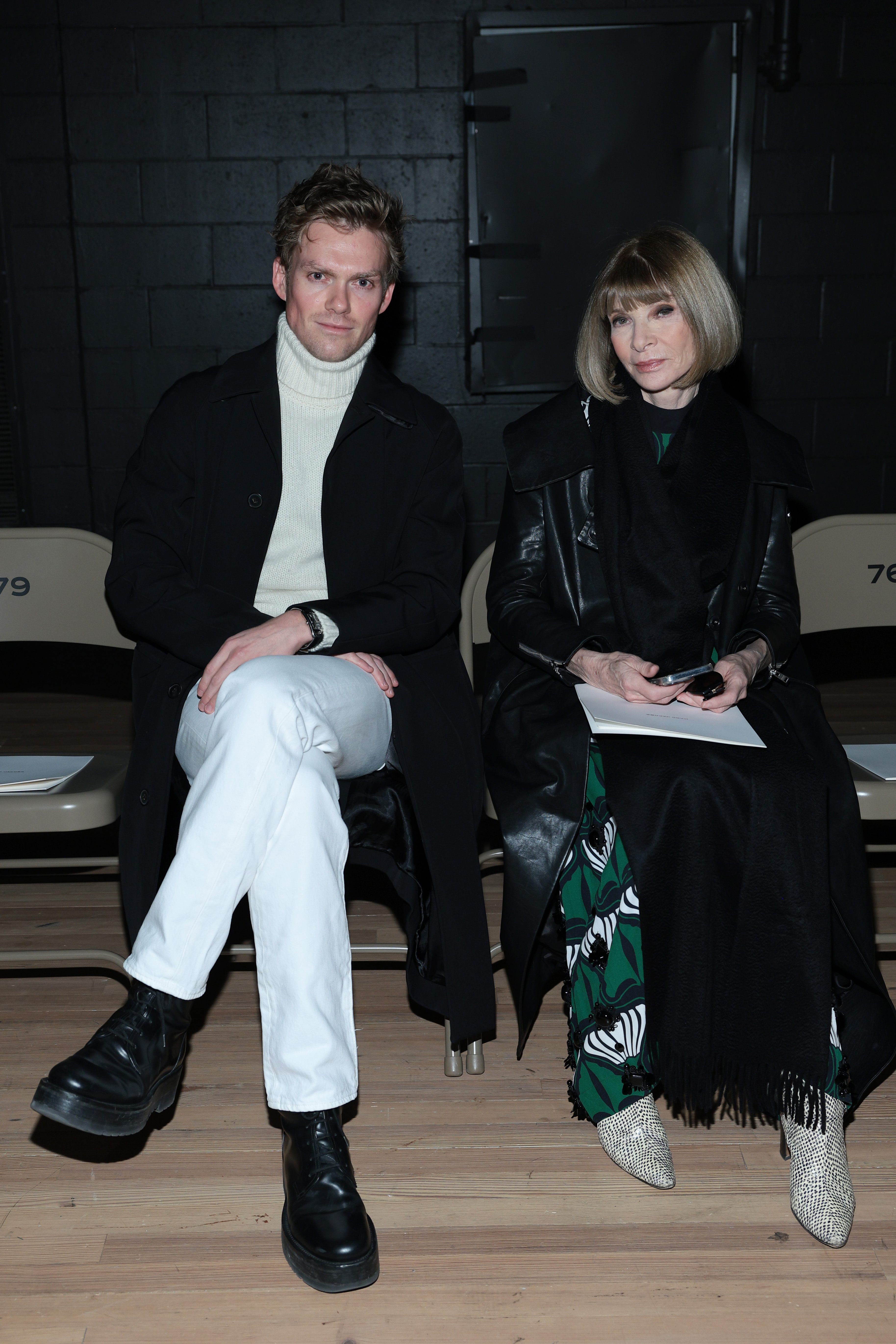 Mark Guiducci and Anna Wintour 