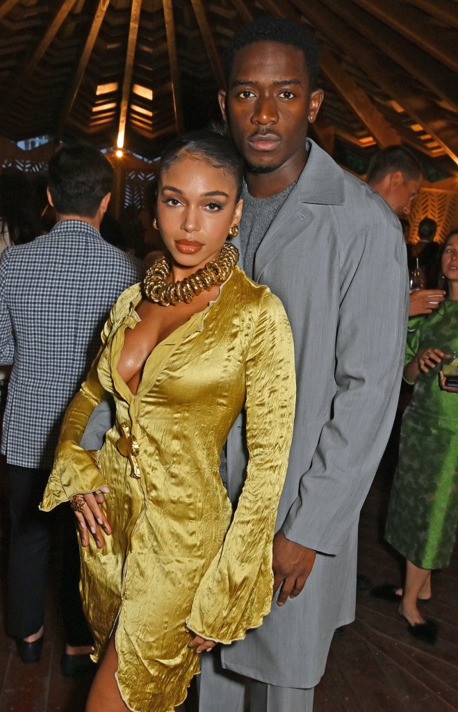 Lori Harvey and Damson Idris attend The Serpentine Summer Party 2023.