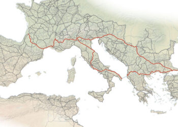 All 187,460 Miles of Road That Led to Rome, Mapped