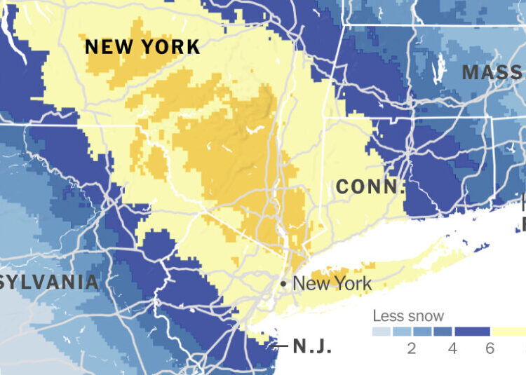 How New York Is Preparing for Its First Major Snowstorm in Years