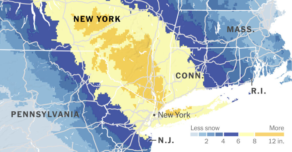How New York Is Preparing for Its First Major Snowstorm in Years