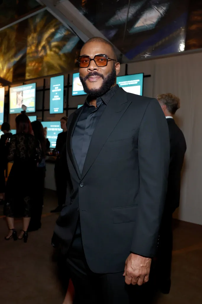 Tyler Perry attends the 2025 Baby2Baby Gala.
