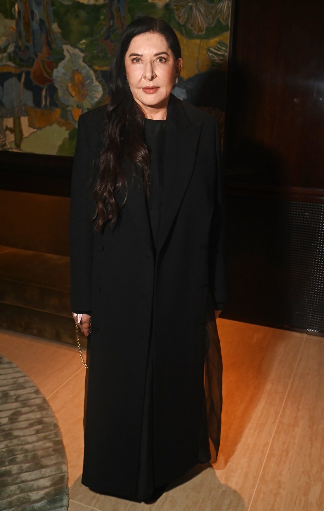 Marina Abramović at Roksanda show during LFW September 2025