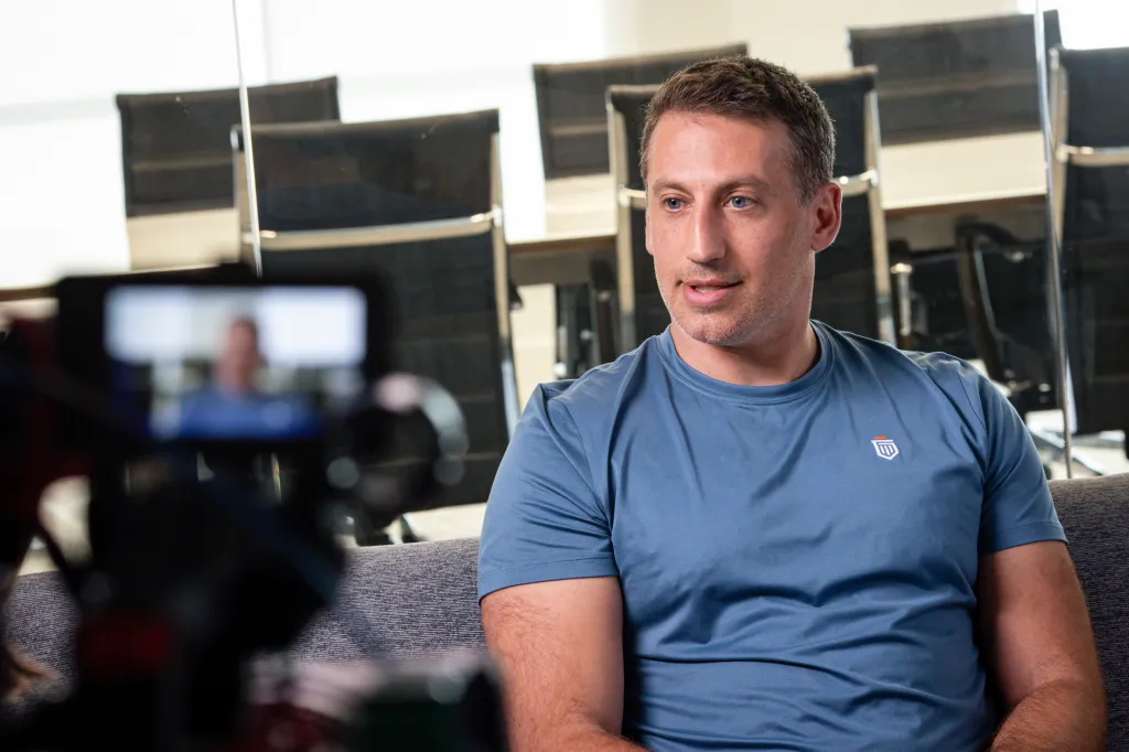 Attorney Alex Spiro during an interview.