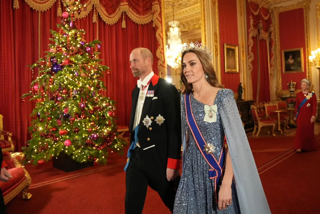 Princess Kate stuns in a tiara.
