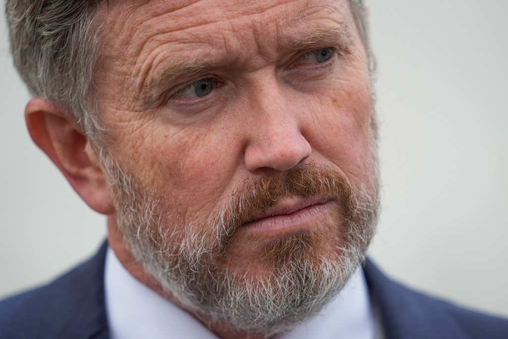 Representative Thomas Massie (R-KY) shown in a close-up photo.