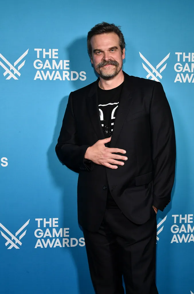 David Harbour at The Game Awards.