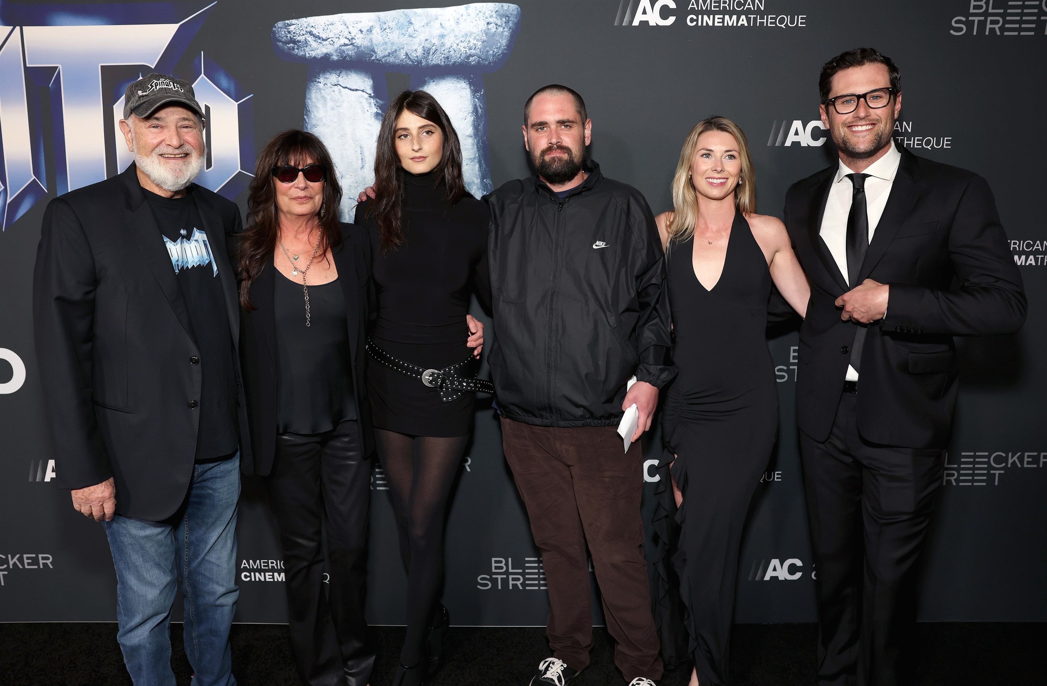 Rob Reiner and family at the