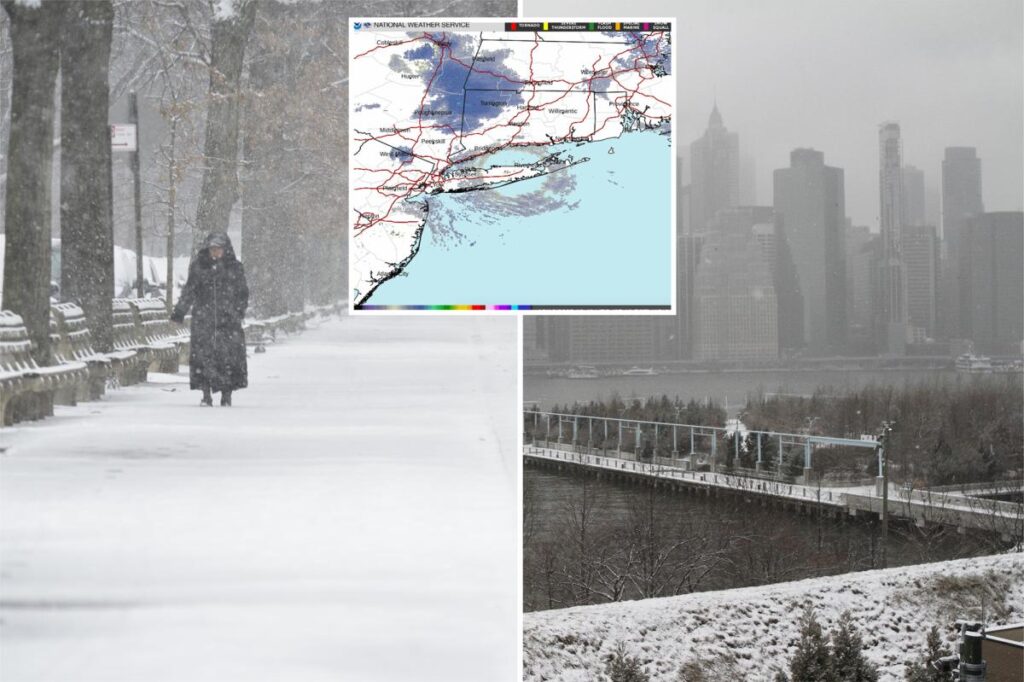 Let it snow! NYC could see 1 to 3 inches with weekend storm, while NJ, Long Island forecast for more
