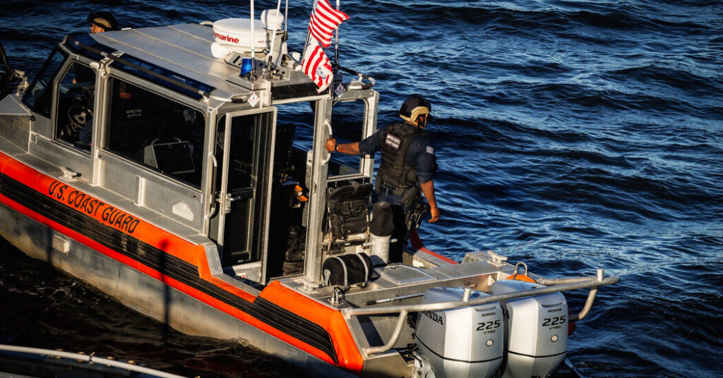 U.S. Coast Guard Boards Tanker Carrying Venezuelan Oil