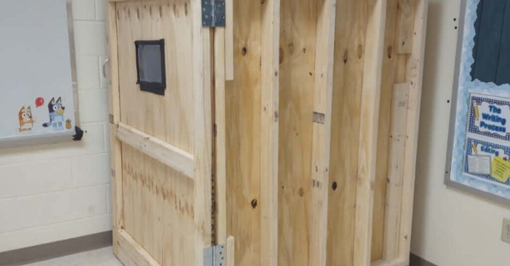 A ‘Timeout Box’ in an Elementary School Draws Outrage: ‘This is Not OK’