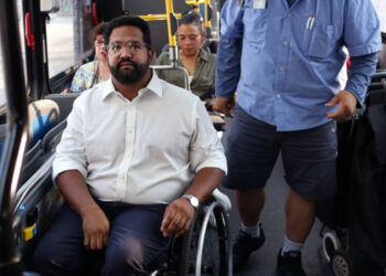 His Job Is to Make the Subway Accessible. His Own Life Fuels His Work.