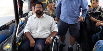 His Job Is to Make the Subway Accessible. His Own Life Fuels His Work.