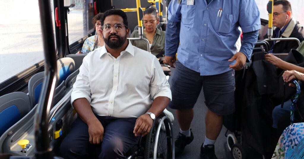 His Job Is to Make the Subway Accessible. His Own Life Fuels His Work.