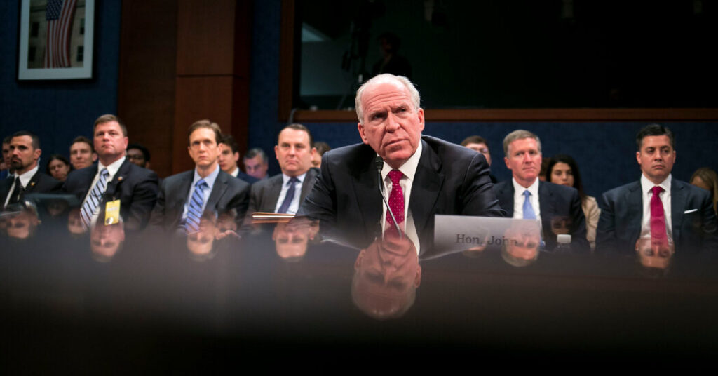 Ex-C.I.A. Chief Asks to Keep Justice Dept. From Steering Case to Favored Judge