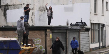 Banksy Gives Britain Another Bittersweet Christmas Gift