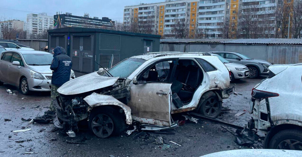 Russian General Is Killed in a Car Bombing in Moscow
