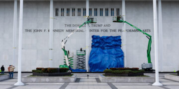Lawmaker Sues to Remove Trump’s Name From the Kennedy Center