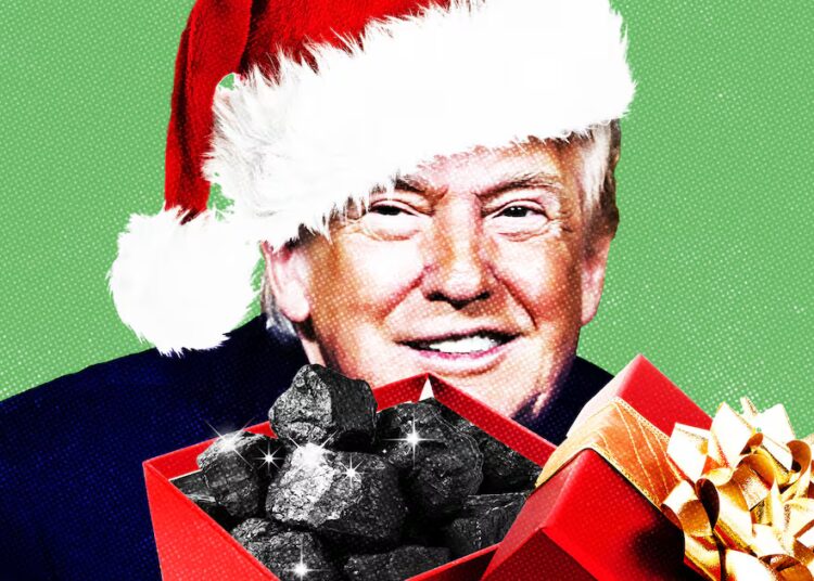 Trump Touts ‘Clean, Beautiful Coal’ to Kid at Christmas