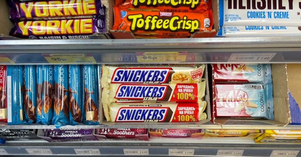 The Strange Case of the Russian Snickers in U.K. Convenience Shops