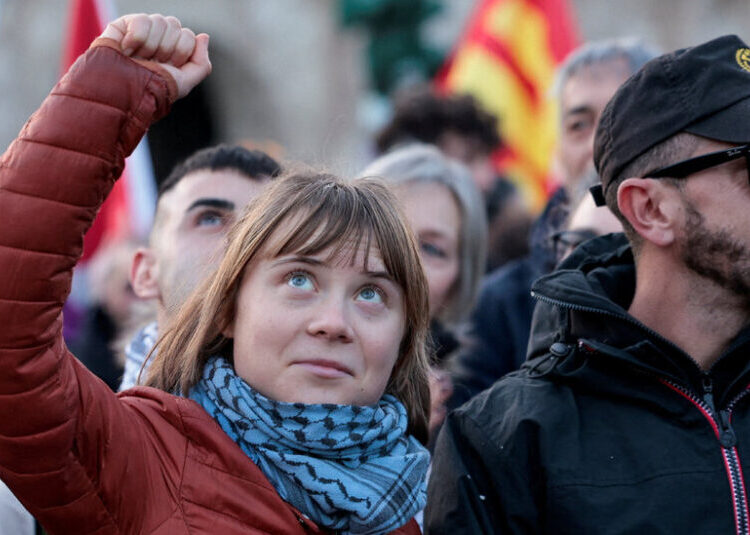 Thunberg Arrested in U.K. at Protest Supporting Palestine Action