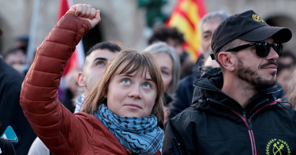 Thunberg Arrested in U.K. at Protest Supporting Palestine Action